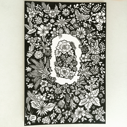 数字纹样卡片设计