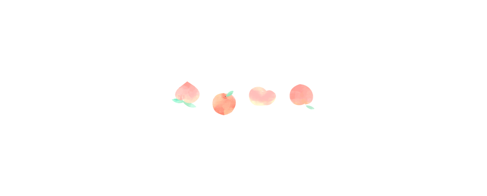 illustration and graphic design about fruit peach and the