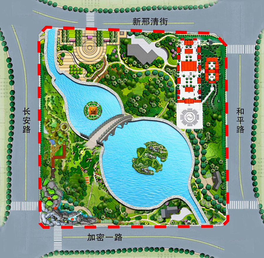 《迎宾公园》河北邢台广宗县|景观设计|空间|1