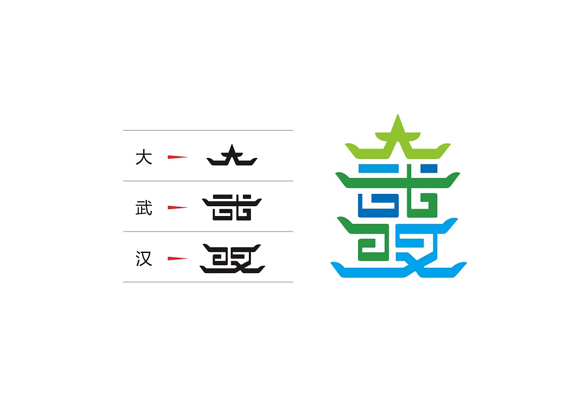 武汉城市形象口号logo