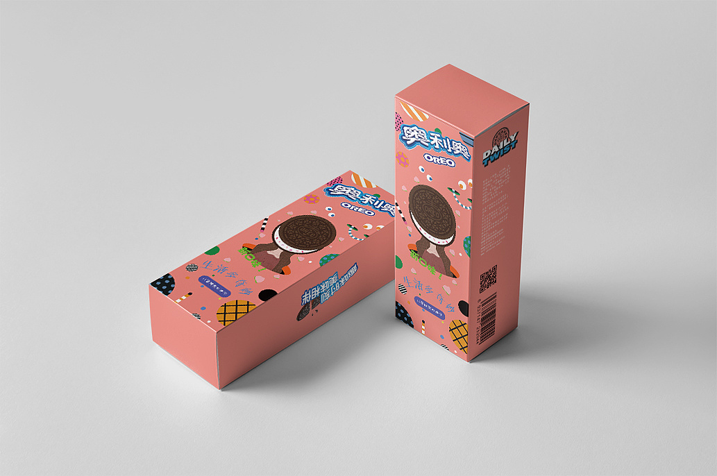 奥利奥饼干系列包装设计——水果系列