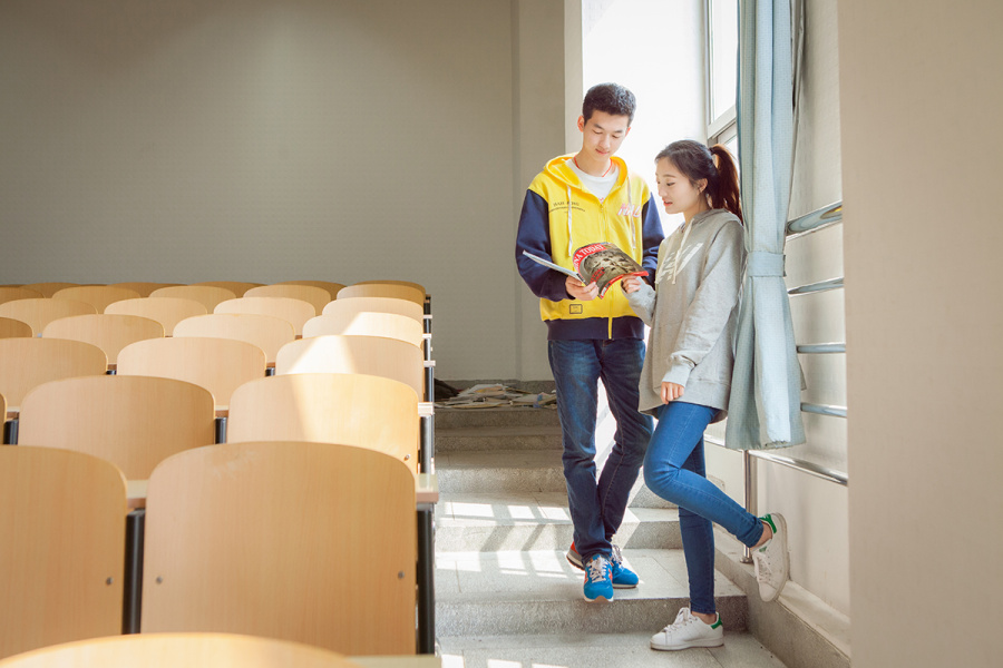 校园文化衫宣传照|人像|摄影|baiyang421 - 原创