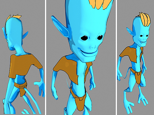 小怪物(很早的练习)