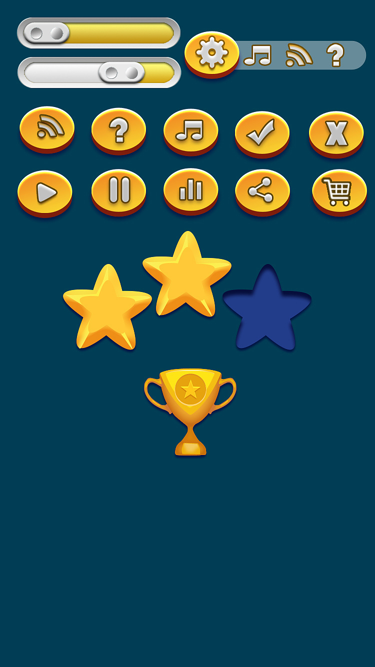 游戏ui图标联系