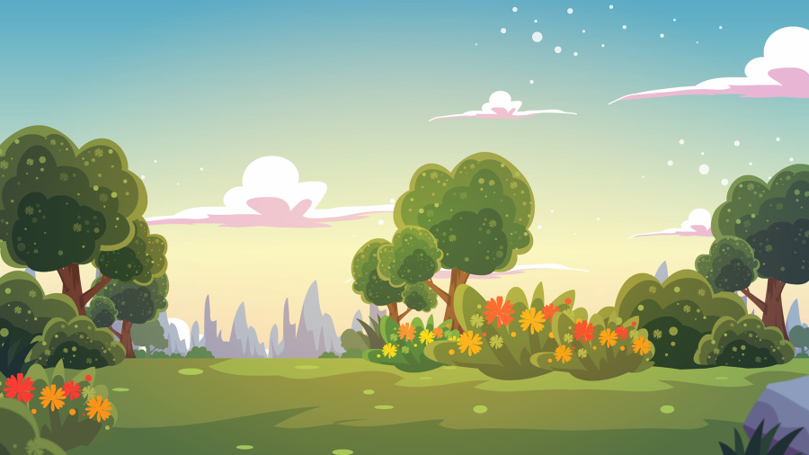 二维动画矢量场景设计|二维动画|动漫| Pagoda