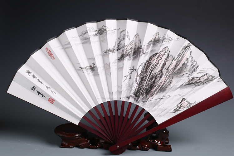 常炳华大师作品 扇面手绘原稿 折扇画 国家一级美术师 景德镇油彩陶瓷艺术馆馆长常炳华大师 国画|国画|纯艺术|油彩陶瓷艺术馆 - 原创设计作品 - 站酷 (ZCOOL)