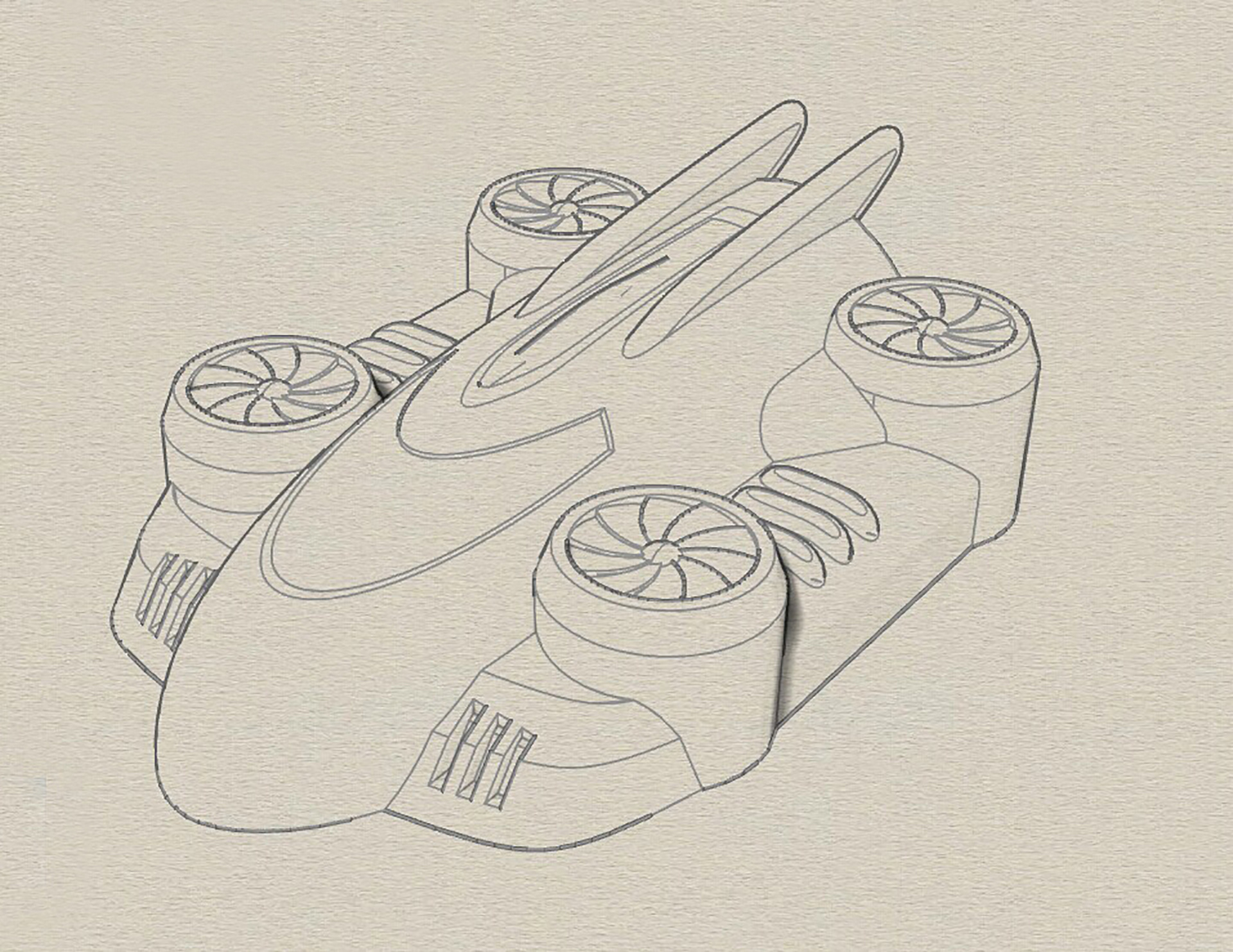 2014气悬浮轨道车玩具设计
