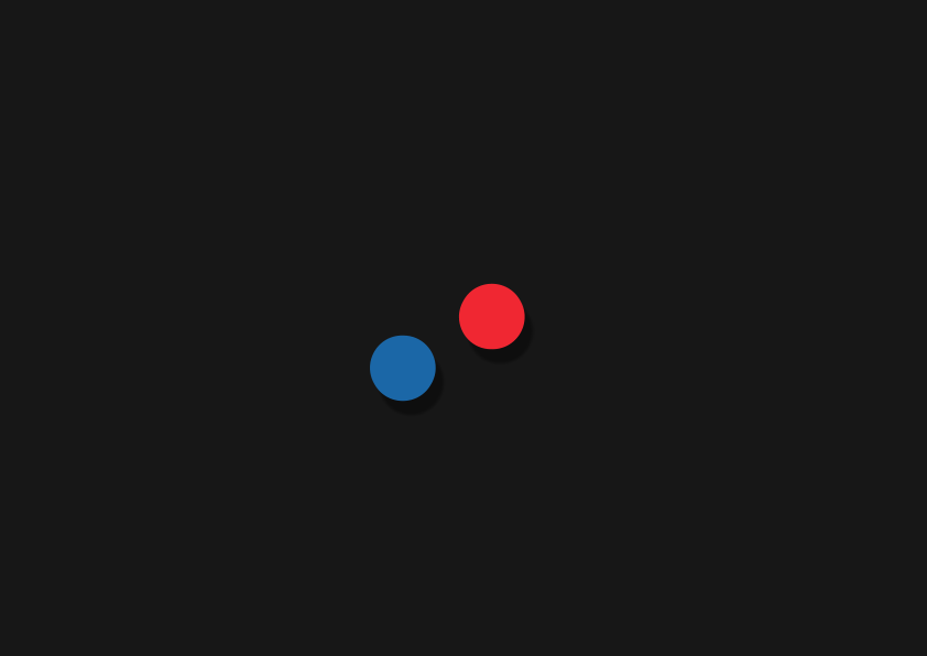 red x blue 概念图形导视系统设计