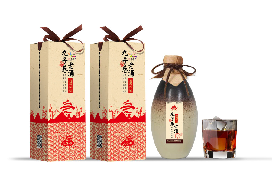 老酒包装整体方案|包装|平面|设计师杨君 - 原创