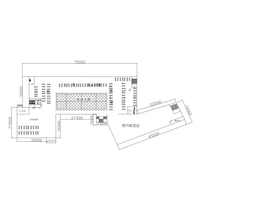 广州商学院图书馆平面图|导视设计|空间\/建筑|浅