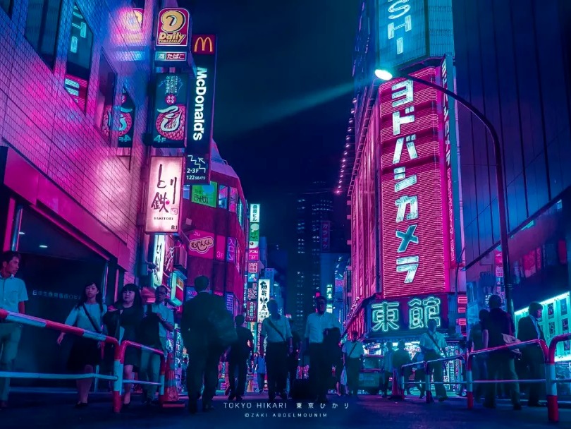 都市霓虹灯设计欣赏图鉴.