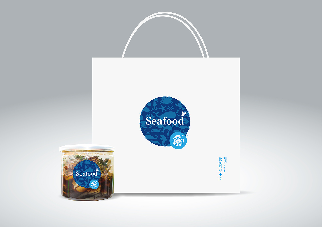 海鲜小蟹钳包装设计-东德|包装|平面|东德品牌设