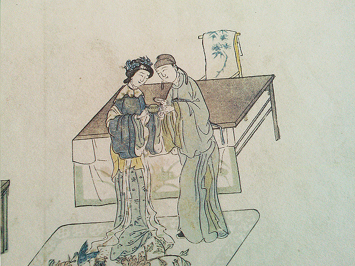 闵齐伋本西厢记版画></p></a>/梅珍线装书绝版复制