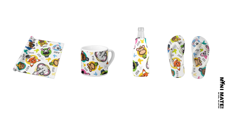 卡通形象设计及延伸产品|商业插画|插画|caraq