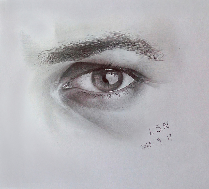 眸之语(眼睛练习)|纯艺术|彩铅|那一抹微笑衬斜阳 - 原创作品 - 站酷 (ZCOOL)