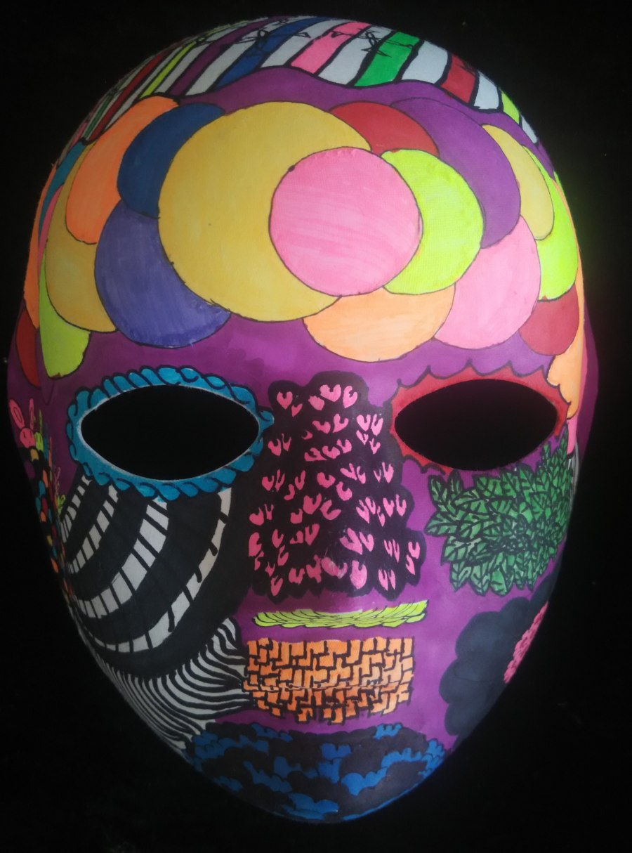 山东省昌乐二中初中一年级面具部分作品|其他