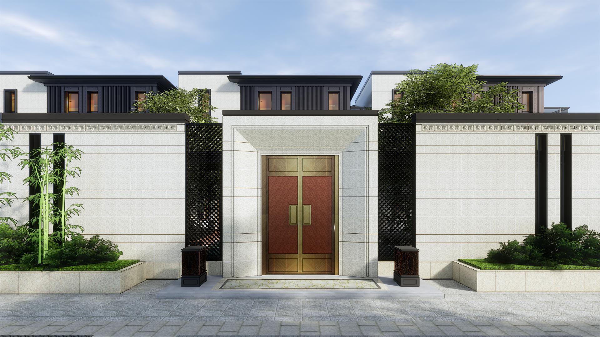 草图大师渲染|空间|建筑设计|吃零食 - 原创作品