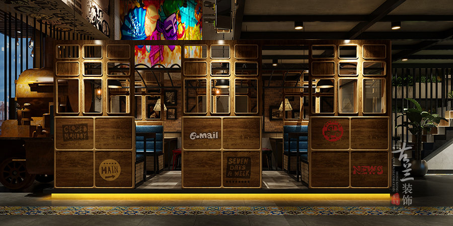 《川魂冒菜餐厅设计》-自贡特色餐厅设计|自贡