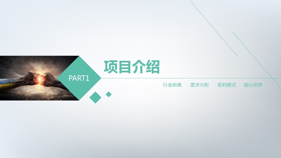 精美震撼商业计划书PPT模板|PPT\/演示|平面|李