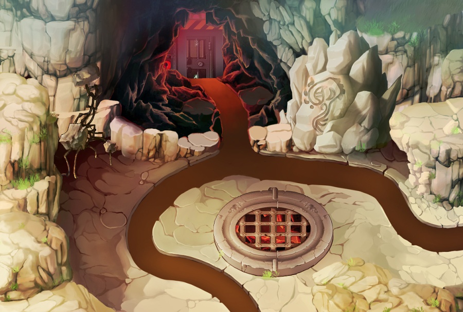 魔幻塔防手游《喵族勇士》--老鼠洞穴|游戏原画
