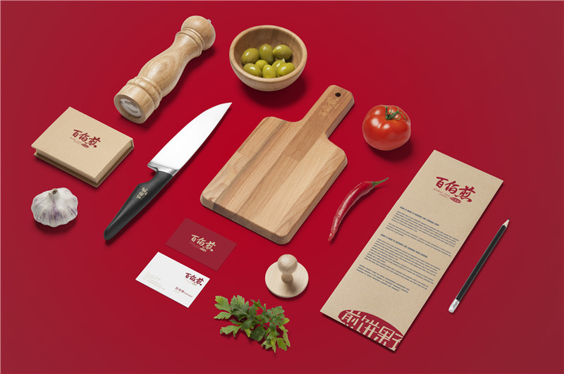 百佰煎餐饮形象整合设计|VI设计|VI\/CI|平面|东德