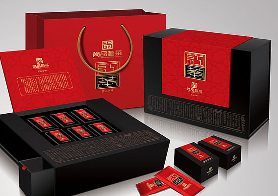 茶叶礼盒设计,文化元素浓厚的茶叶包装盒设计,上海茶叶包装盒设计