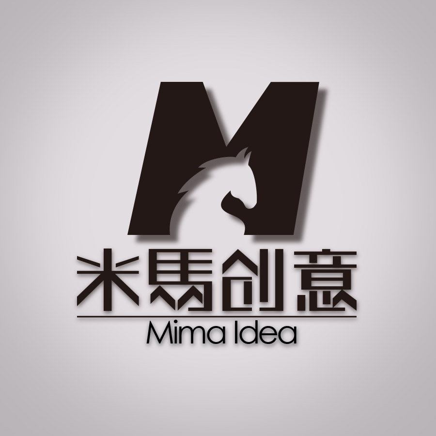 米马创意 logo设计 商标设计 字体变形|VI\/CI|平