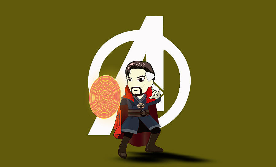 复仇者联盟3全英雄Q版形象插画练习(更新中)