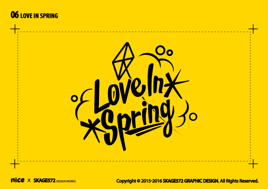 NICE APP 2016春季照片贴纸设计|字体\/字形|平