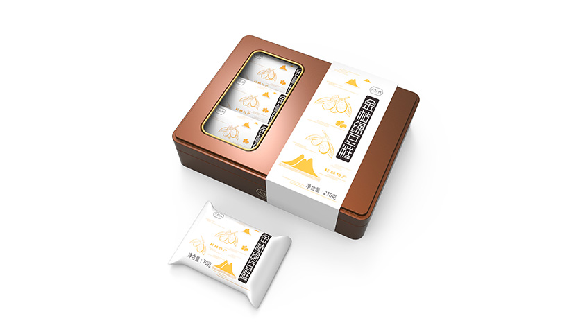 金桔酥包装设计|糕点包装设计|桂林手信包装设计