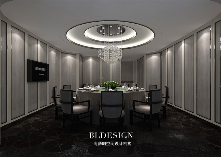 郑州餐厅设计公司作品:商丘锦荣饭庄高端餐饮