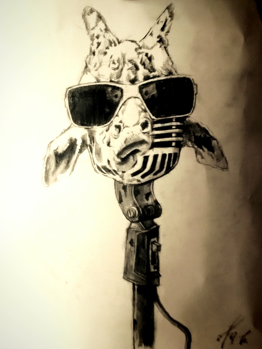 创意素描|绘画习作|插画|鸟的眼泪 - 原创设计作