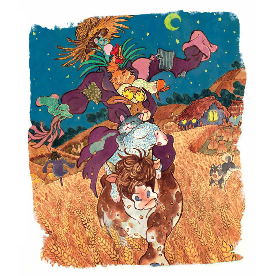 景绍宗作品★iPad壁纸感恩第一季|绘本|动漫|景