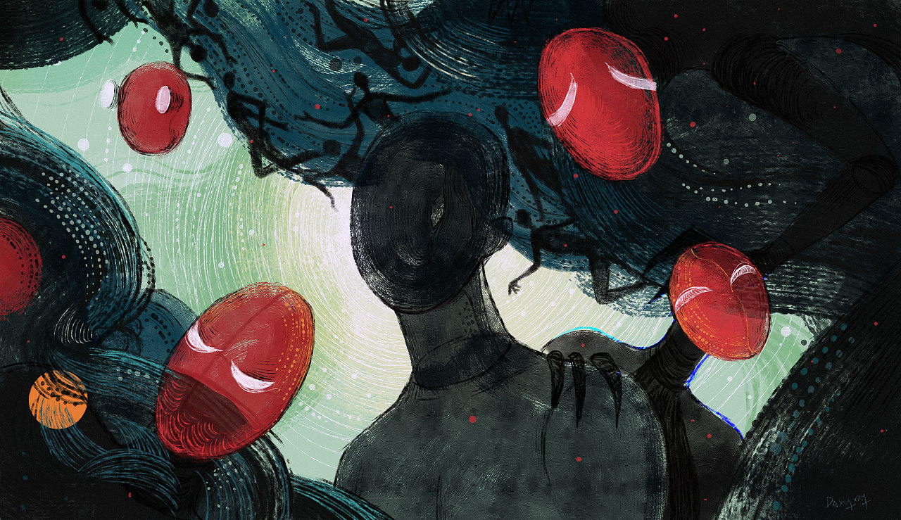 救赎|插画|艺术插画|大猩猩叔叔ray - 原创作品