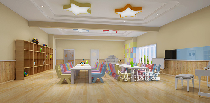 河北高碑店幼儿园设计案例|室内设计|空间\/建筑