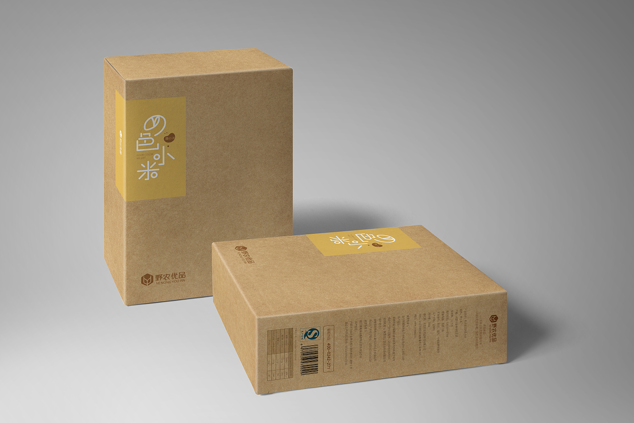 四色小米|平面|包装|un1987 - 原创作品 - 站酷 (ZCOOL)