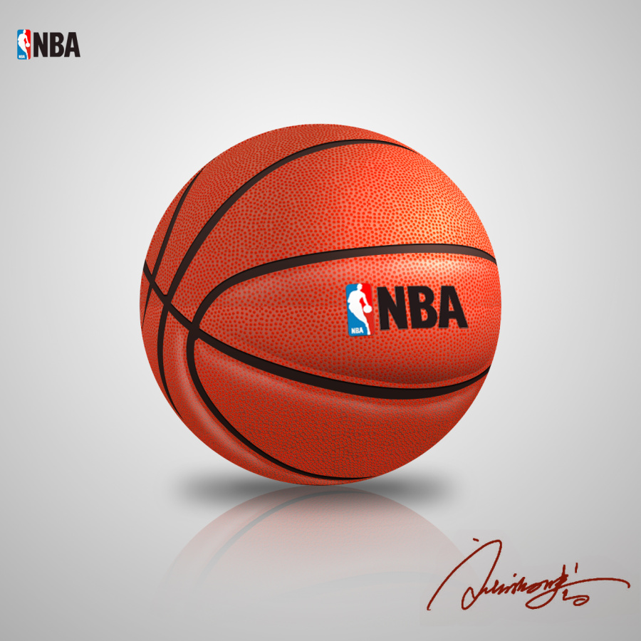 篮球 写实UI图标练习|企业官网|网页|二豆 - 原创