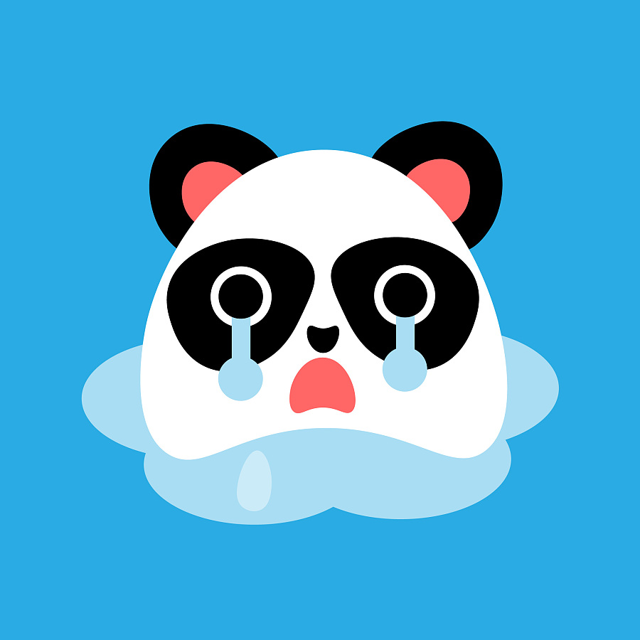 熊猫pandas表情包|其他绘画|插画|TeresatJojo 