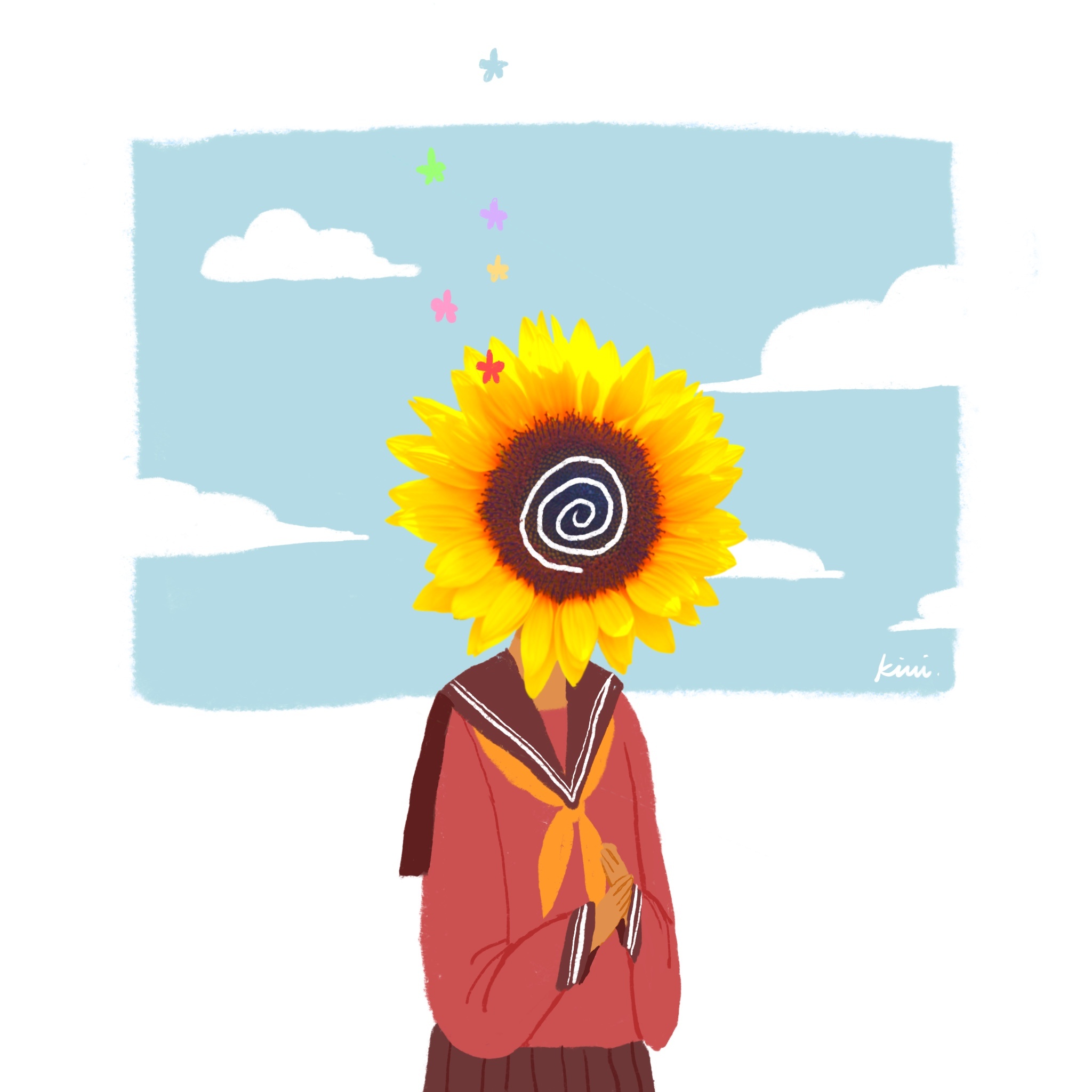 向日葵:sunflower