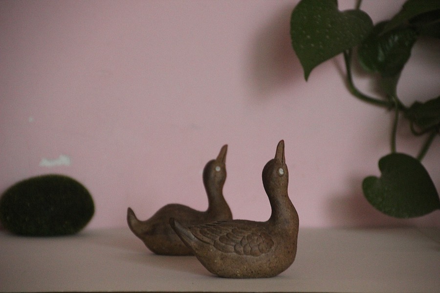 纯手工陶瓷动物雕塑艺术品制作|雕塑|纯艺术|q