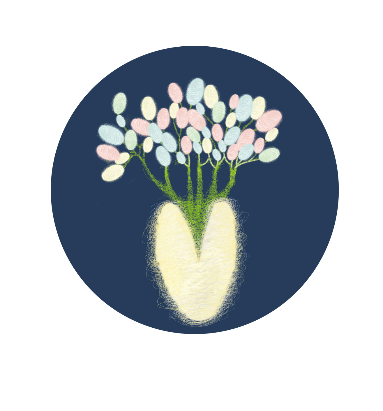 蚕茧|插画|商业插画|大胖胖思 - 原创作品 - 站酷