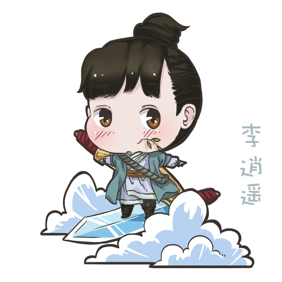 胡歌演过角色|商业插画|插画|rabbitmao - 原创设