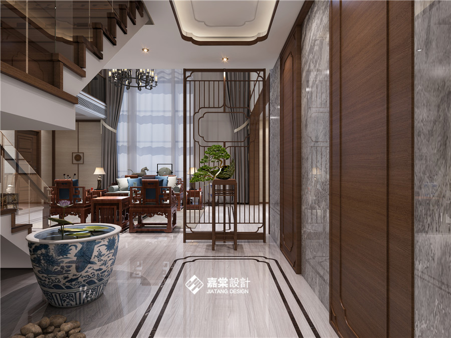 普罗旺世龙之梦复式装修设计方案&郑州复式装