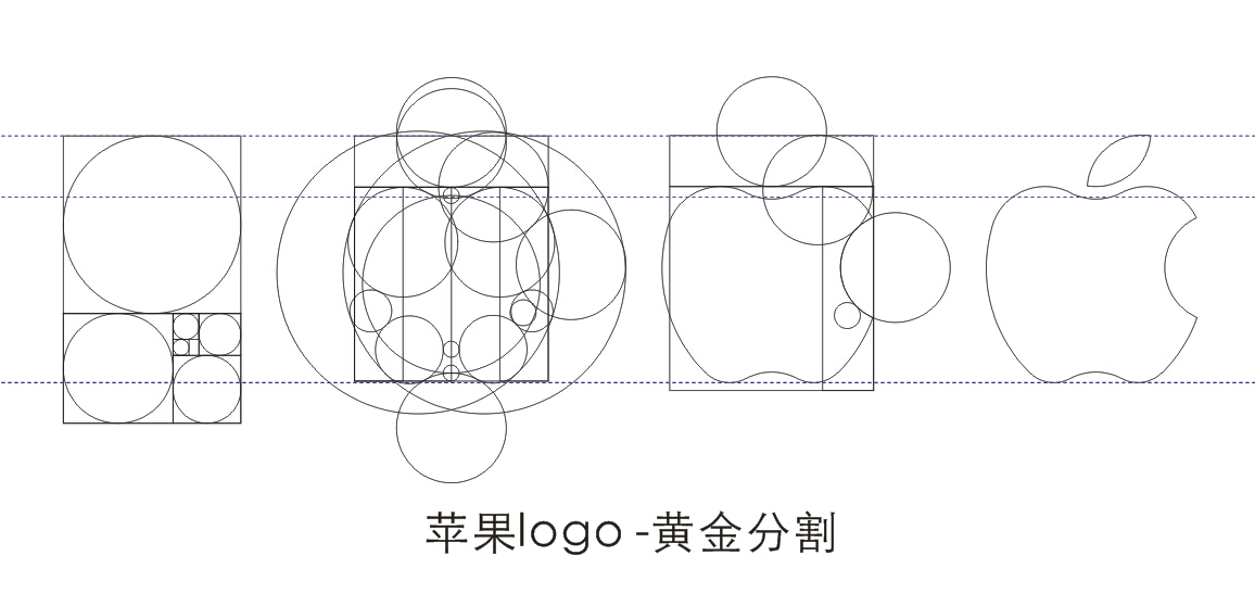苹果logo - 黄金分割|平面|logo|k先生设计 - 原创