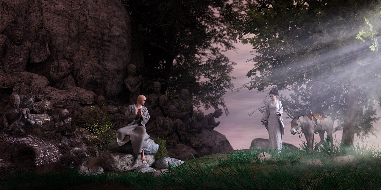 不负如来不负卿|插画|概念设定|wuyong30 - 原创作品 - 站酷 (ZCOOL)