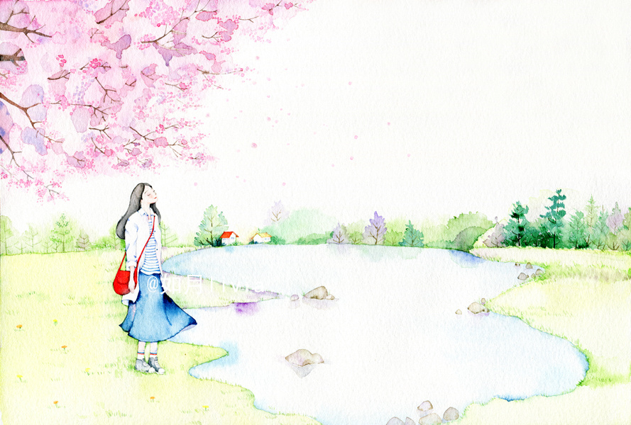 好久不见 你还好吗|商业插画|插画|如月livia - 原创设计作品 - 站酷 (ZCOOL)