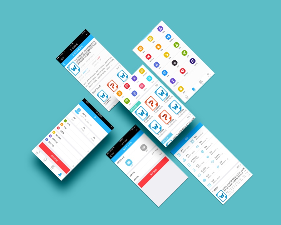 21世纪教育WEBapp|移动设备\/APP界面|GUI|月