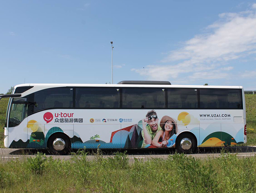 众信旅游欧洲大巴车车贴|其他平面|平面|麟多多
