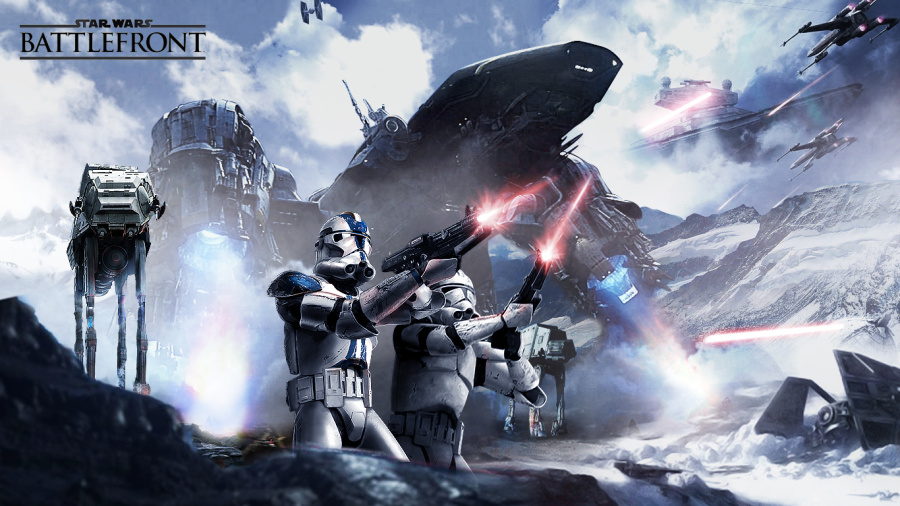 【合成海报】星球大战:前线|DM\/宣传单\/平面广