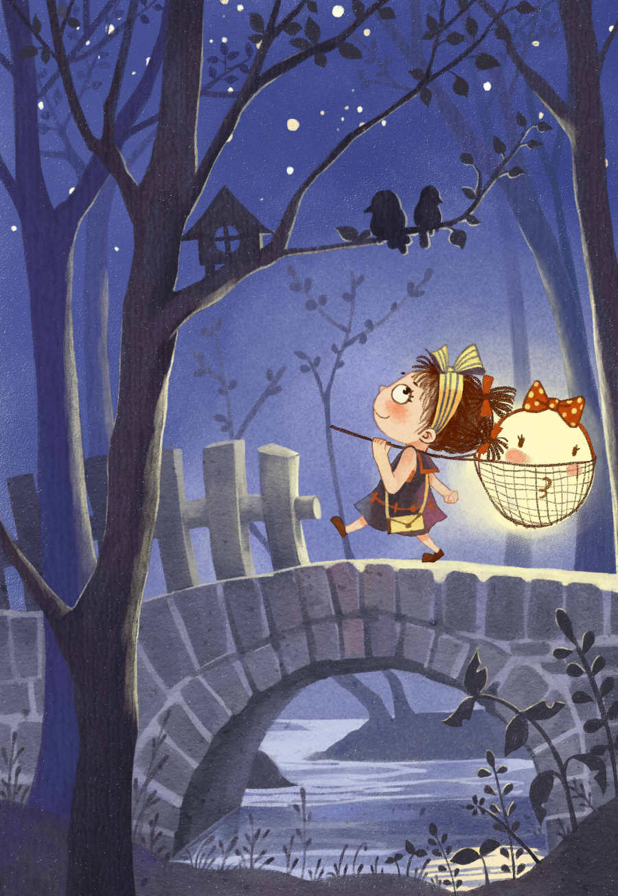 《童诗精选》系列插图|儿童插画|插画|AmyZou